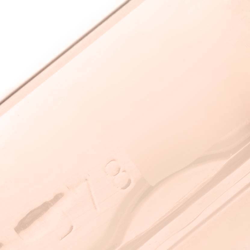 This is a close-up image of the side case of a Rolex Cellini 5442/5 Men's Rose Gold Black Dial 5442/5 Men's Rose Gold Black Dial watch, showcasing part of its number engraving.