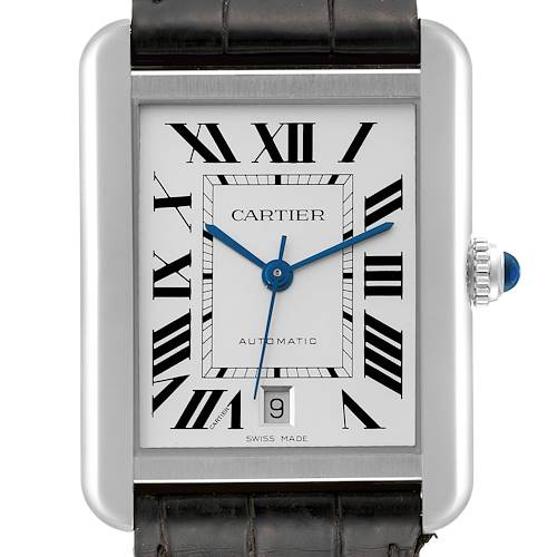 Photo of Cartier Tank Solo XL Automatic Stainless Steel Mens Watch WSTA0029