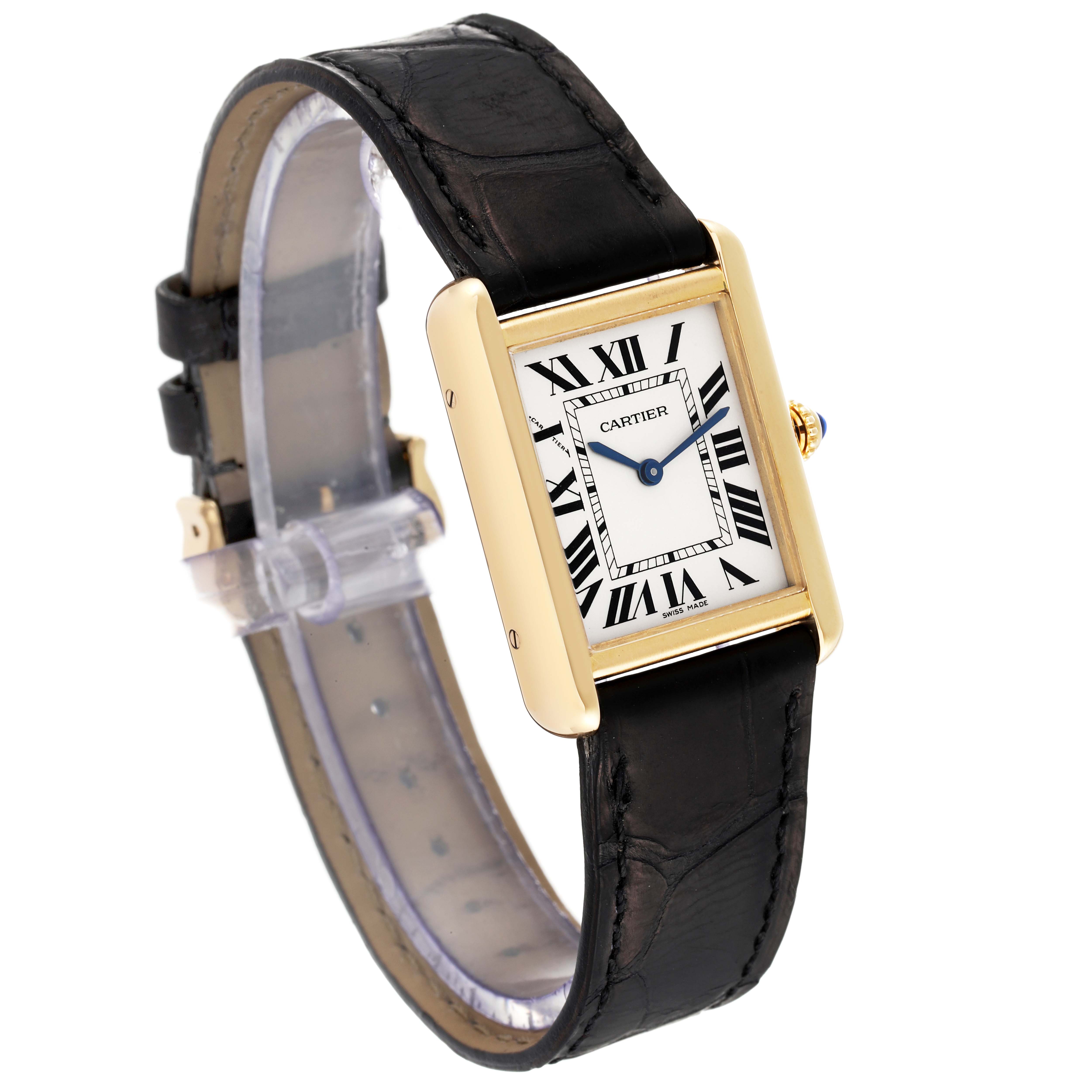 Cartier Tank Solo Yellow Gold W5200002 | Stock 51058 | SwissWatchExpo