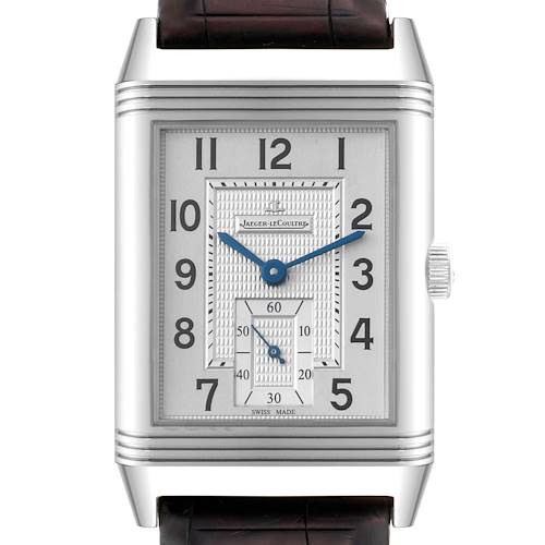 Photo of Jaeger LeCoultre Reverso Grande Steel Mens Watch 273.8.04 Q3738420 Papers