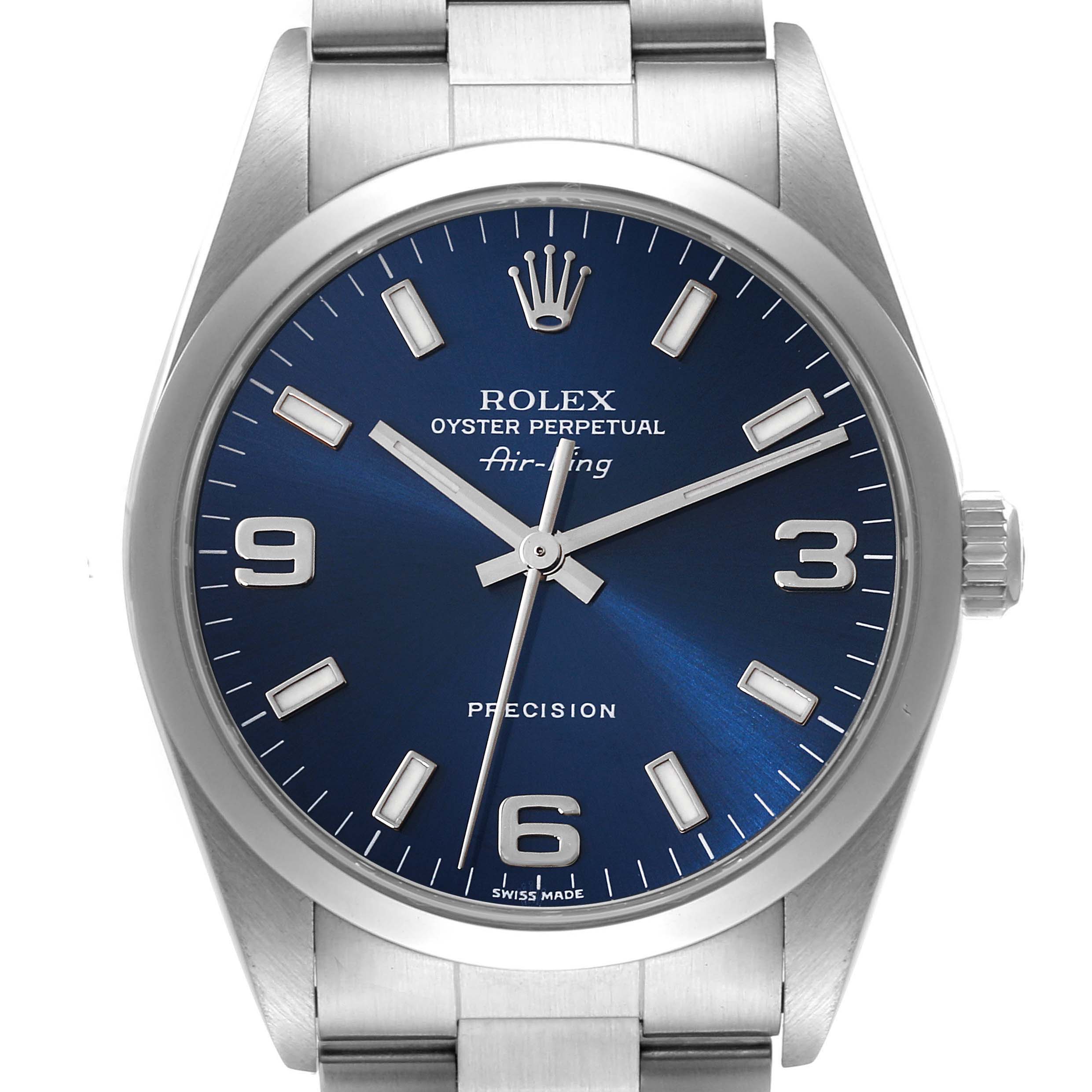 Rolex Air-King Stainless Steel 14000 | Stock 51655 | SwissWatchExpo