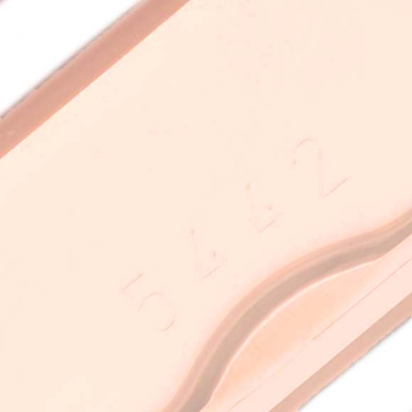 This is a close-up of the band or strap of the Rolex Cellini 5442/5 Men's Rose Gold Black Dial 5442/5 Men's Rose Gold Black Dial watch, showing partial details and engravings.