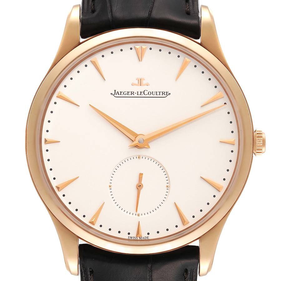 Jaeger Lecoultre Master Grande Ultra Thin Rose Gold Mens Watch Q1352520 SwissWatchExpo