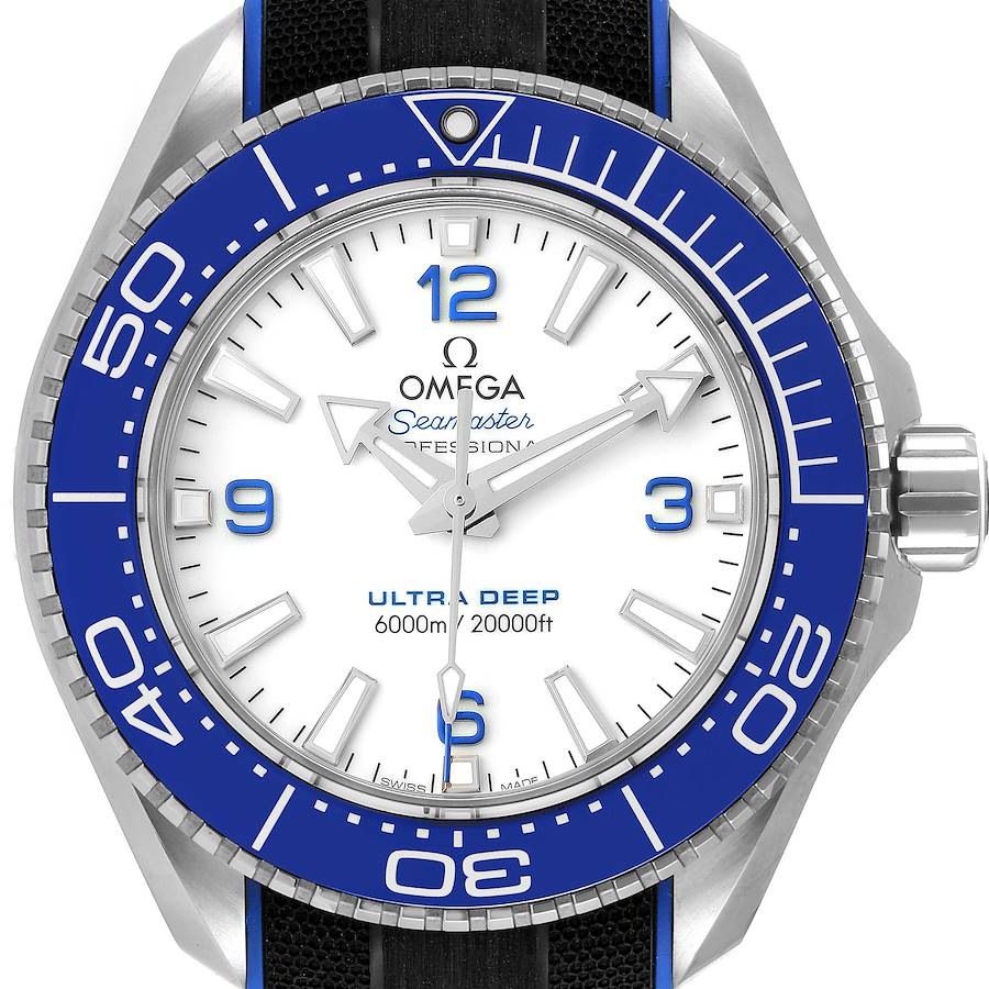 Omega Seamaster Planet Ocean Ultra Deep Mens Watch 215.32.46.21.04.001 Unworn SwissWatchExpo