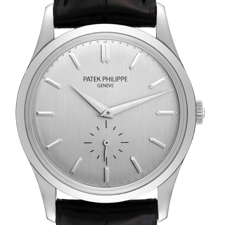 NOT FOR SALE Patek Philippe Calatrava White Gold Mechanical Mens Watch 5196G PARTIAL PAYMENT SwissWatchExpo