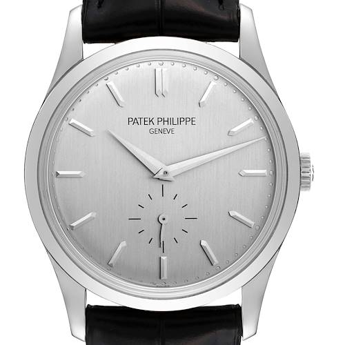 Photo of NOT FOR SALE Patek Philippe Calatrava White Gold Mechanical Mens Watch 5196G PARTIAL PAYMENT