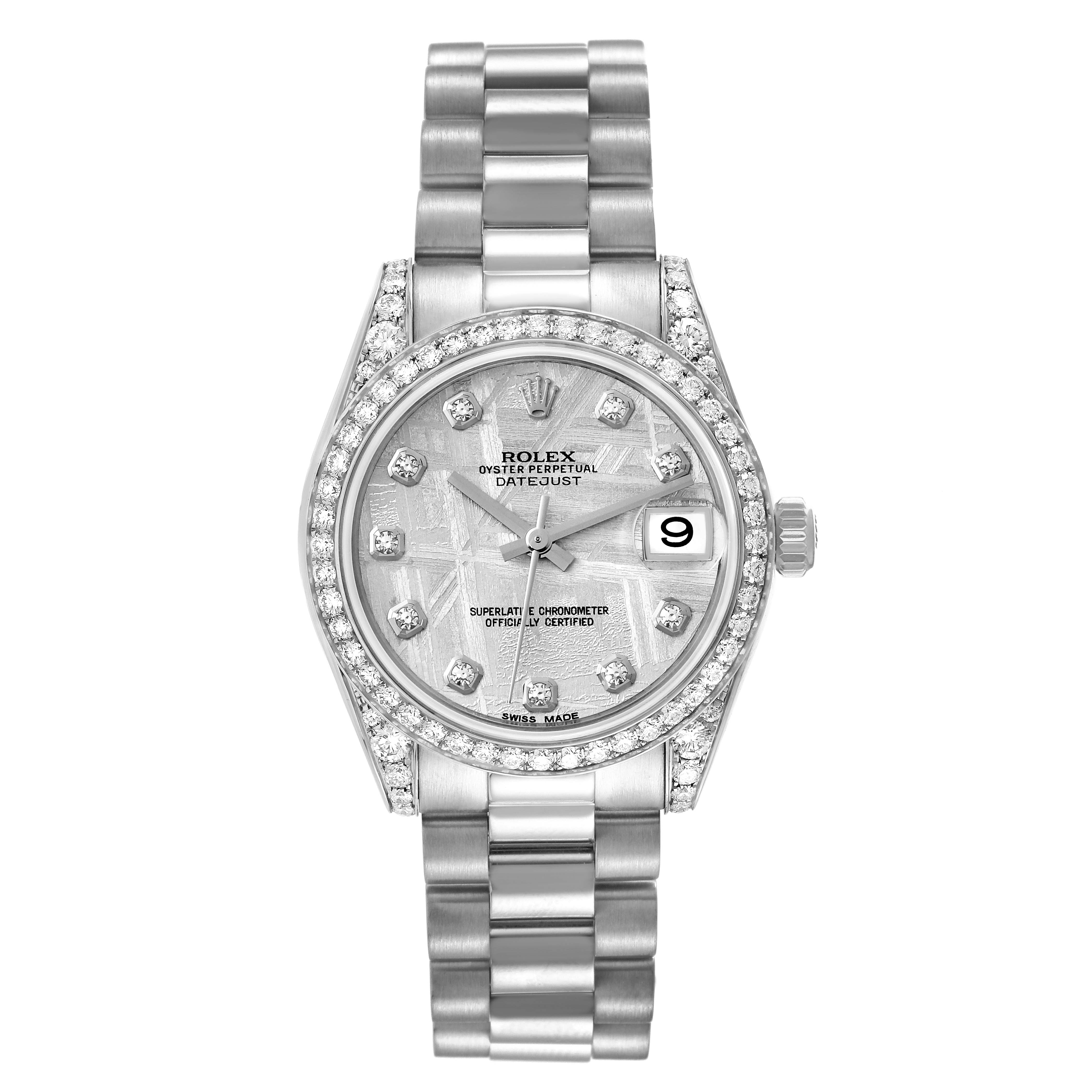 人気沸騰ブラドン 178159 Gold White President Rolex | SwissWatchExpo | 52291 Stock パンツ
