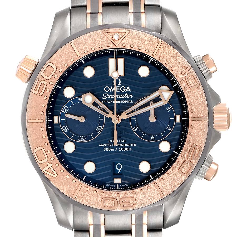 Omega Seamaster Diver Master Chronometer Watch 210.60.44.51.03.001 Unworn SwissWatchExpo