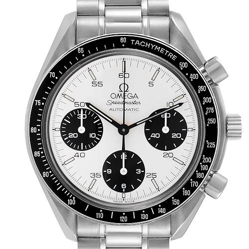 Photo of Omega Speedmaster Reduced Marui LE Silver Dial Mens Watch 3510.21.00