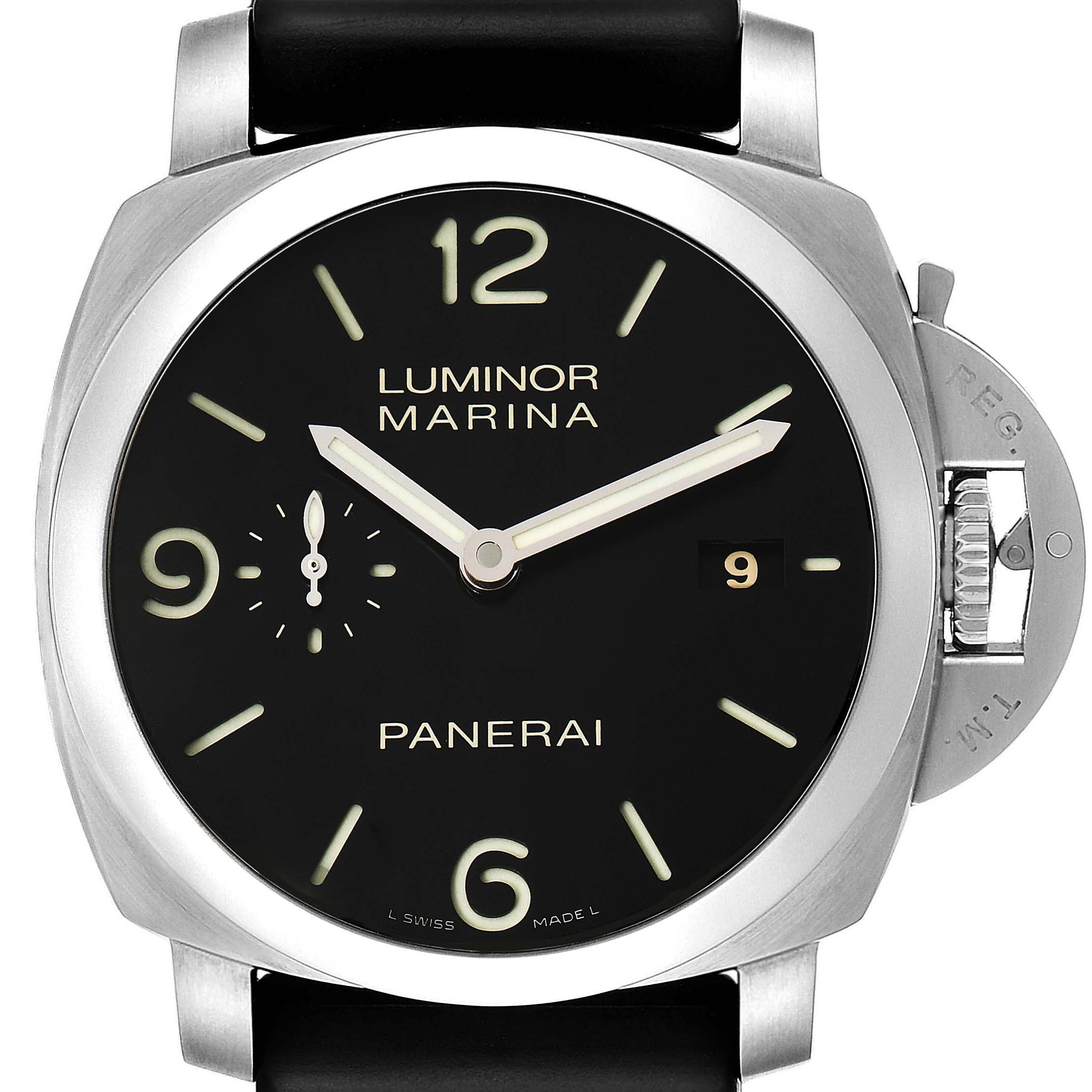 Panerai Luminor 1950 Marina Mens 44mm Watch PAM00312 Box Papers ...