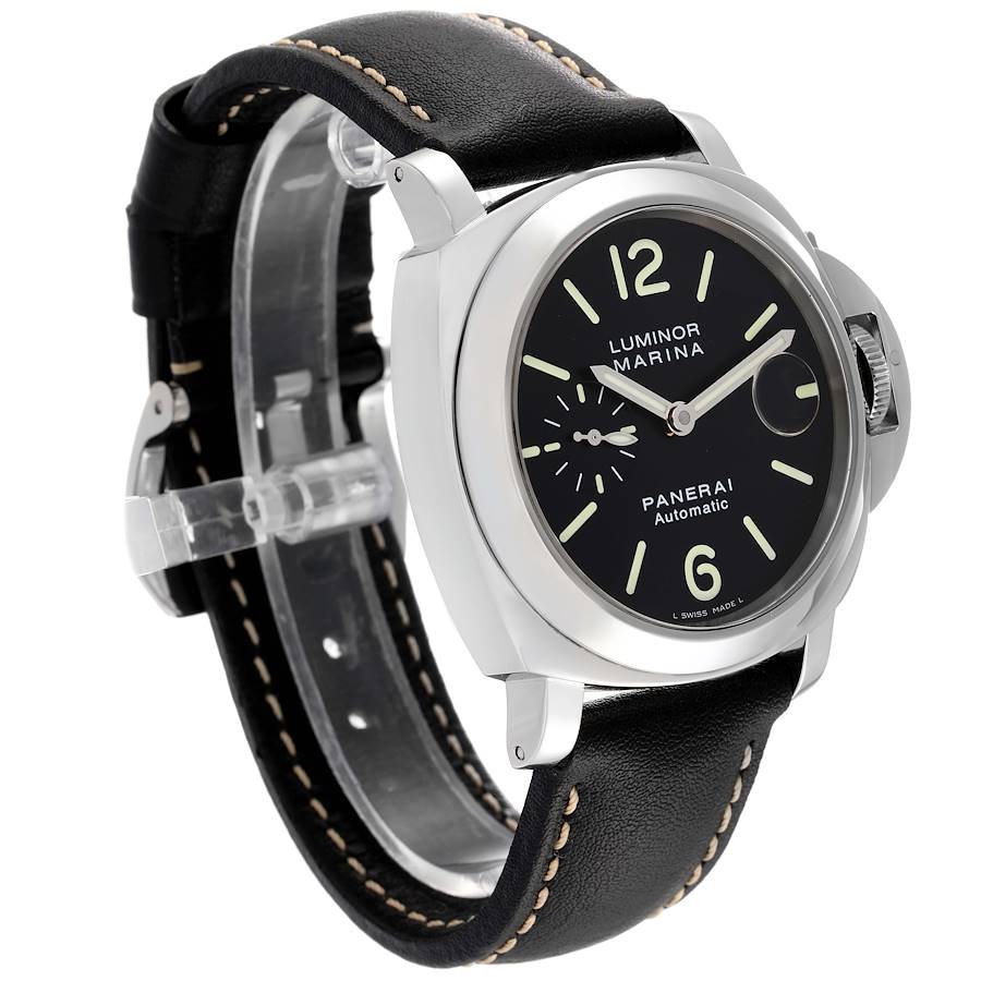 Panerai Luminor Marina Automatic 44mm Steel Mens Watch PAM00104