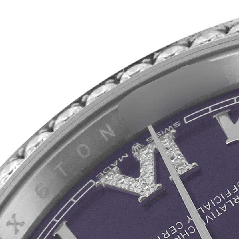 Rolex Datejust 126284RBR-0041 Blue Dial 36mm Jubilee