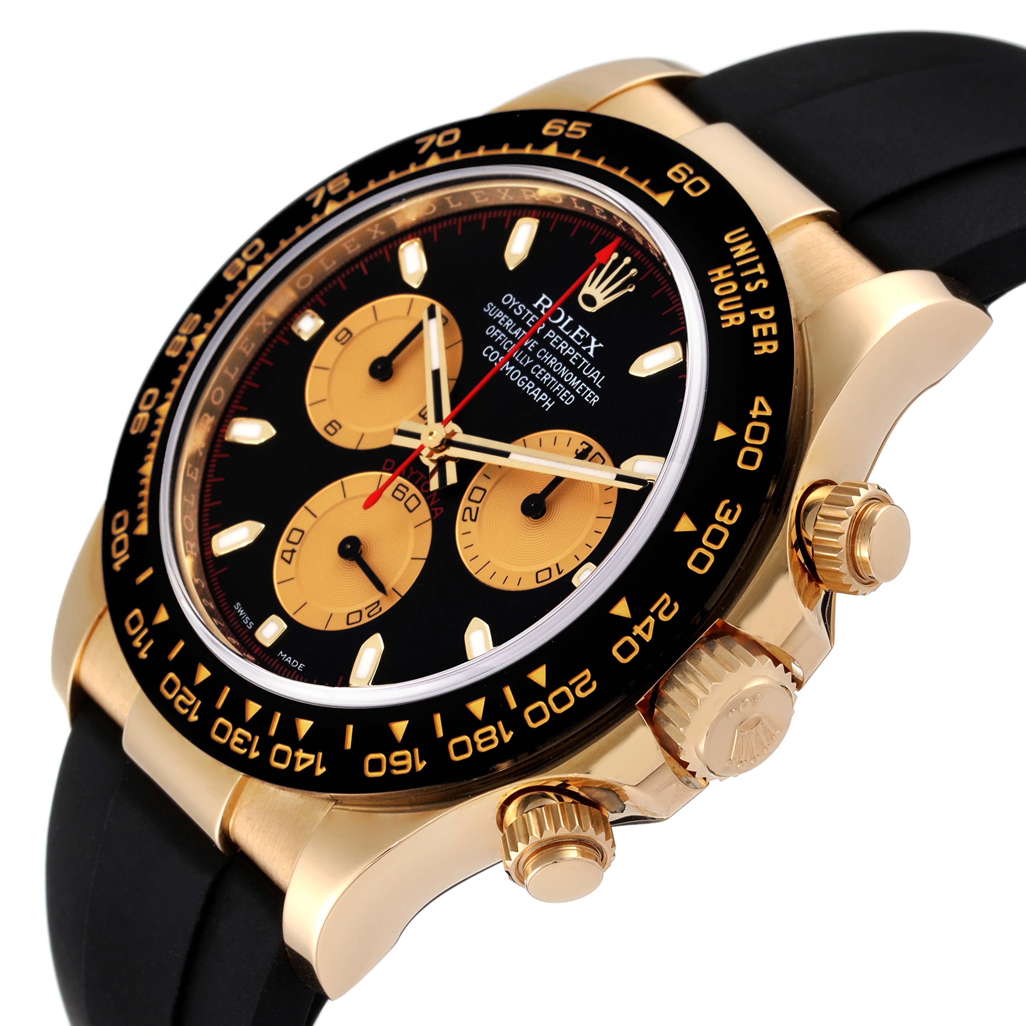 Rolex Daytona Yellow Gold 116518 | Stock 43462 | SwissWatchExpo