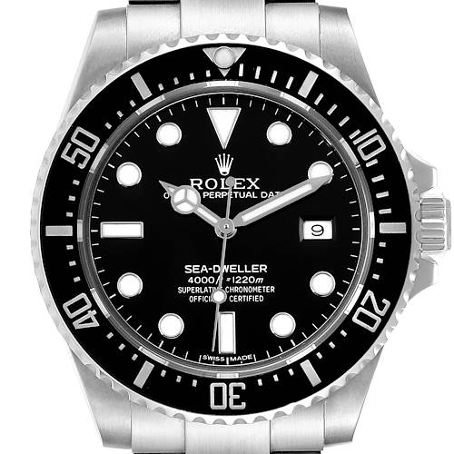 Photo of Rolex Seadweller 4000 Automatic Steel Mens Watch 116600 Box Card