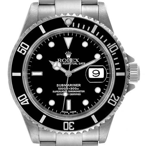 Photo of NOT FOR SALE Rolex Submariner Date 40mm Black Dial Steel Mens Watch 16610 Box Papers PARTIAL PAYMENT