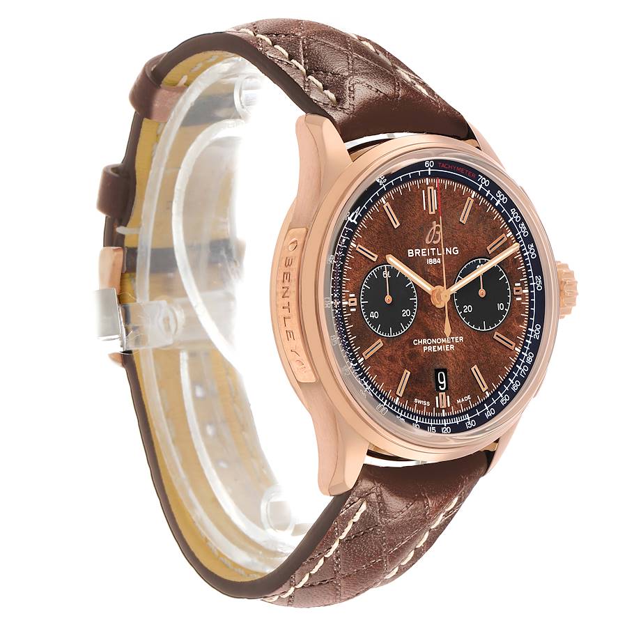 Buy Watch Breitling Premier Rose Gold RB0118 | SwissWatchExpo