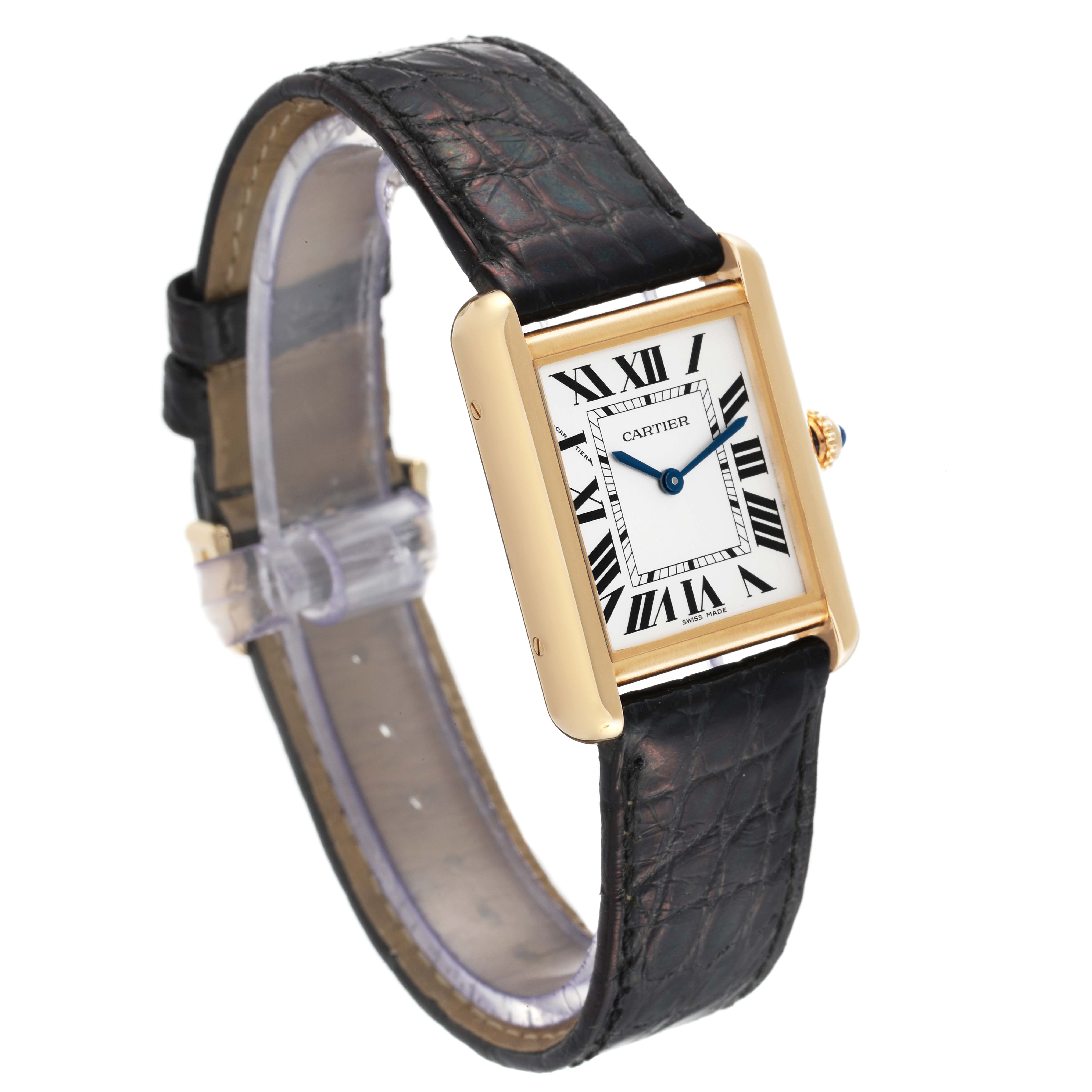 Cartier Tank Solo Yellow Gold W5200002 | Stock 51461 | SwissWatchExpo