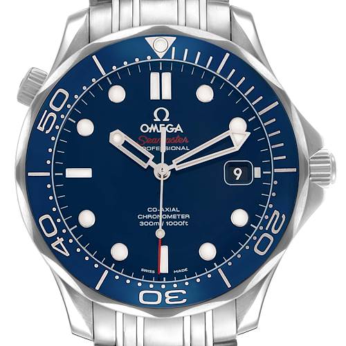 Photo of Omega Seamaster Diver 300M Steel Mens Watch 212.30.41.20.03.001 Card