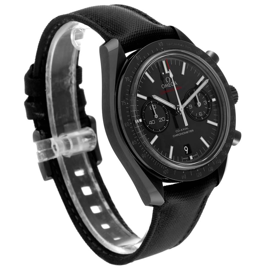 Omega speedmaster moonwatch black black sale