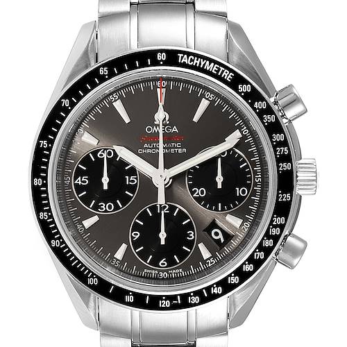 Photo of Omega Speedmaster Day Date Gray Dial Watch 323.30.40.40.06.001 Box Papers