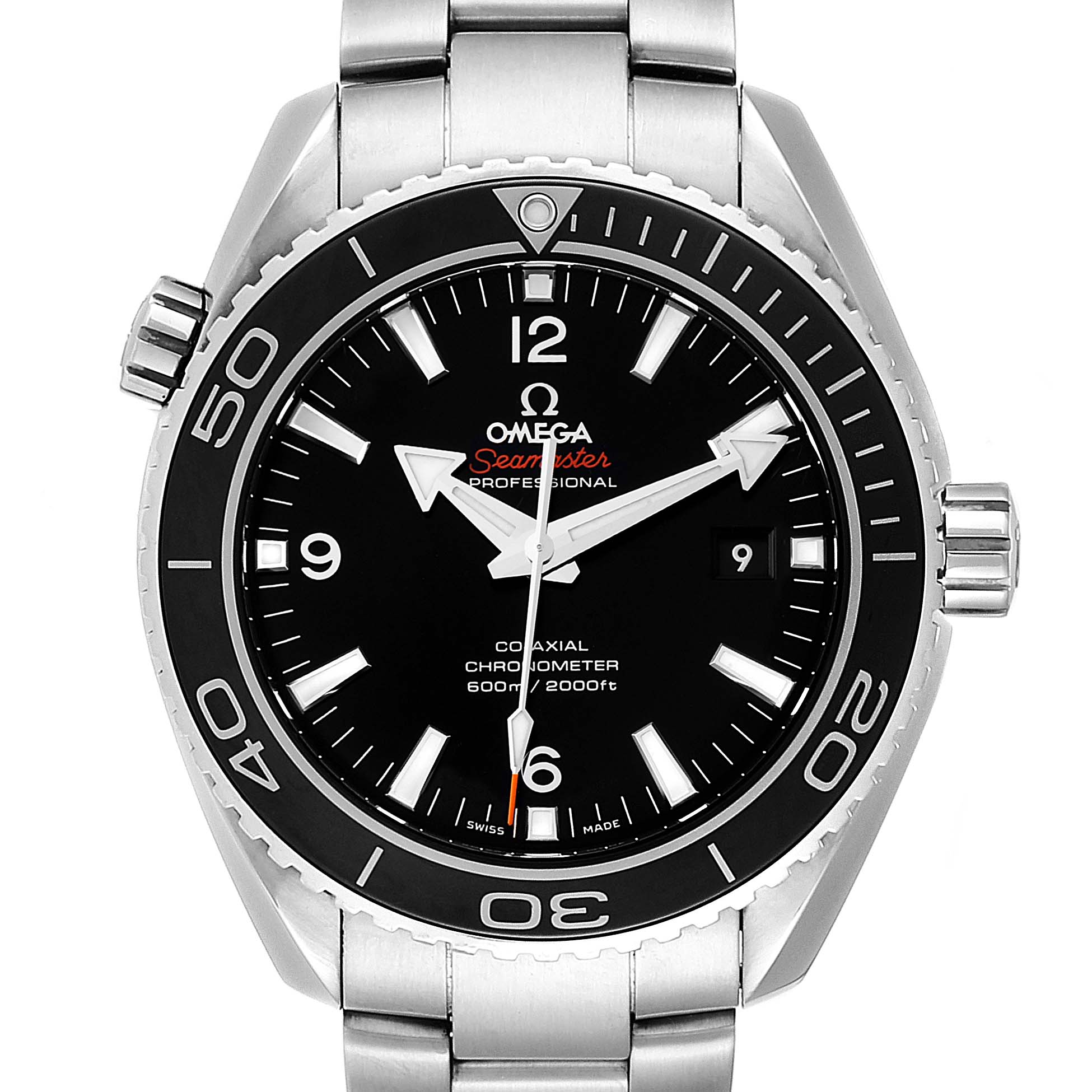 Omega Seamaster Planet Ocean 600M Watch 232.30.46.21.01.001 Box Card ...