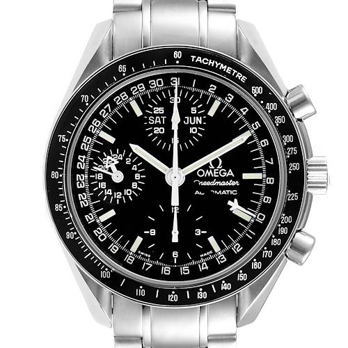 Photo of Omega Speedmaster Day Date Black Dial Automatic Mens Watch 3520.50.00