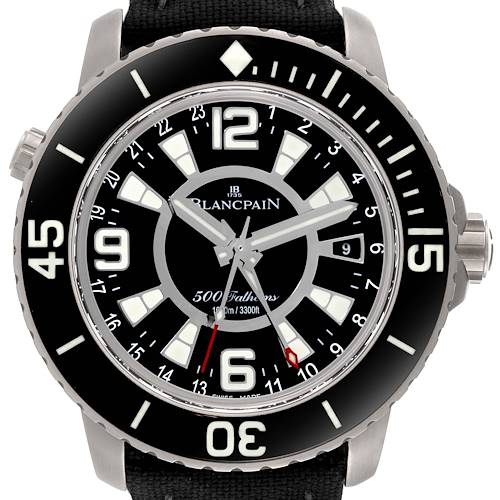Photo of Blancpain Fifty Fathoms Automatic Titanium Limited Edition Mens Watch 50021