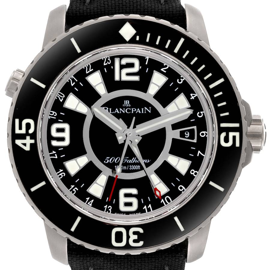 Blancpain Fifty Fathoms Automatic Titanium Limited Edition Mens Watch 50021 SwissWatchExpo