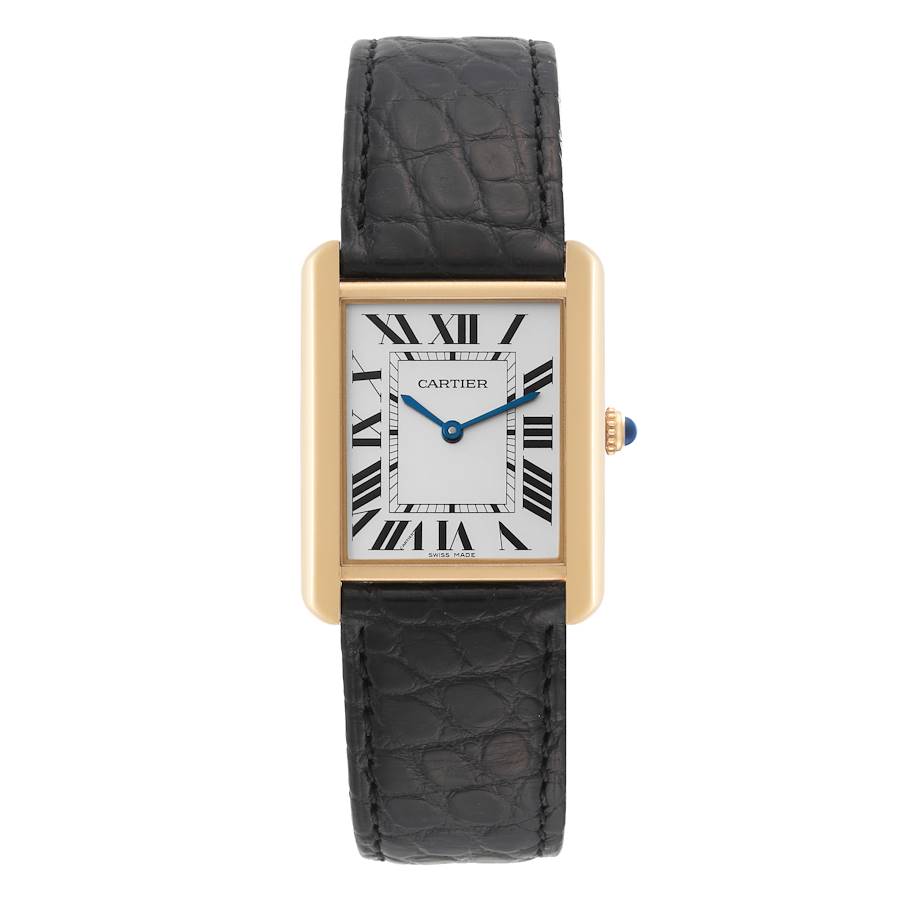 Cartier Tank Solo Yellow Gold W1018855 | Stock 61235 | SwissWatchExpo