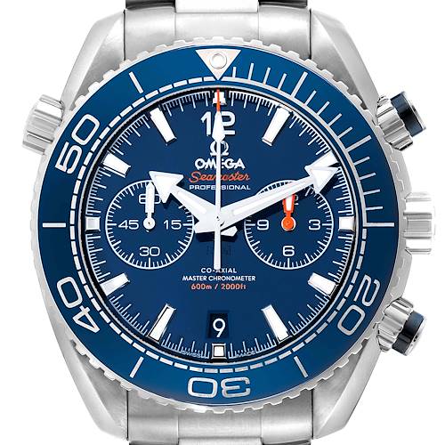 Photo of Omega Planet Ocean Blue Dial Steel Mens Watch 215.30.46.51.03.001 Box Card