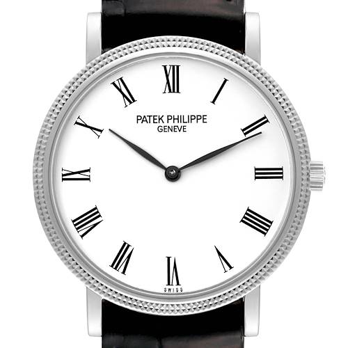 Photo of Patek Philippe Calatrava White Gold Automatic Mens Watch 5120