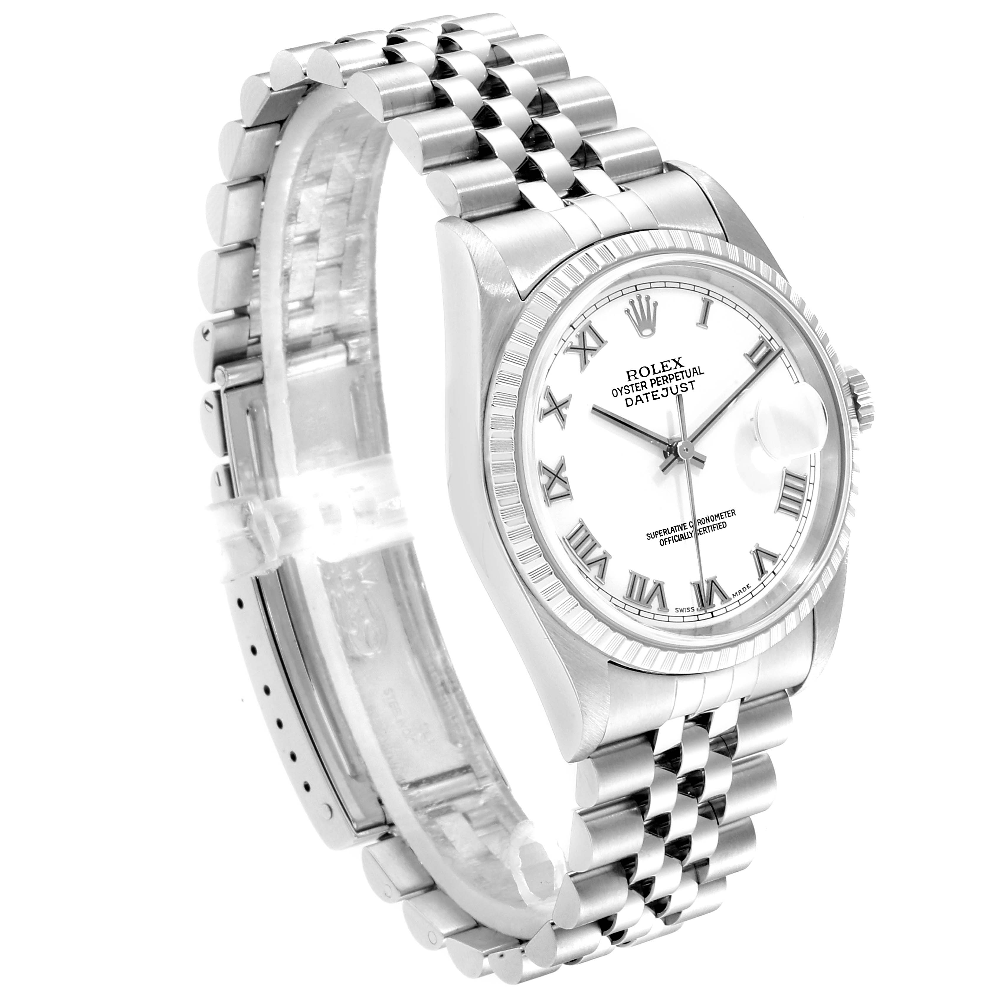 datejust 36 white roman