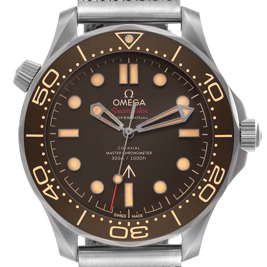 Omega Seamaster 007 Edition Titanium Mens Watch 210.90.42.20.01.001 Unworn SwissWatchExpo