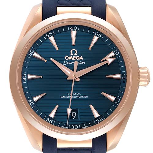 Photo of Omega Seamaster Aqua Terra Rose Gold Watch 220.52.41.21.03.001 Unworn