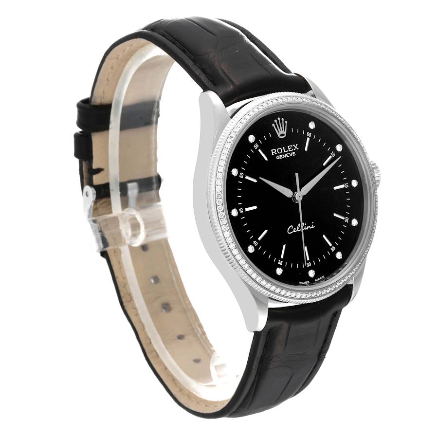 Rolex Cellini White Gold 50609 | Stock 61518 | SwissWatchExpo