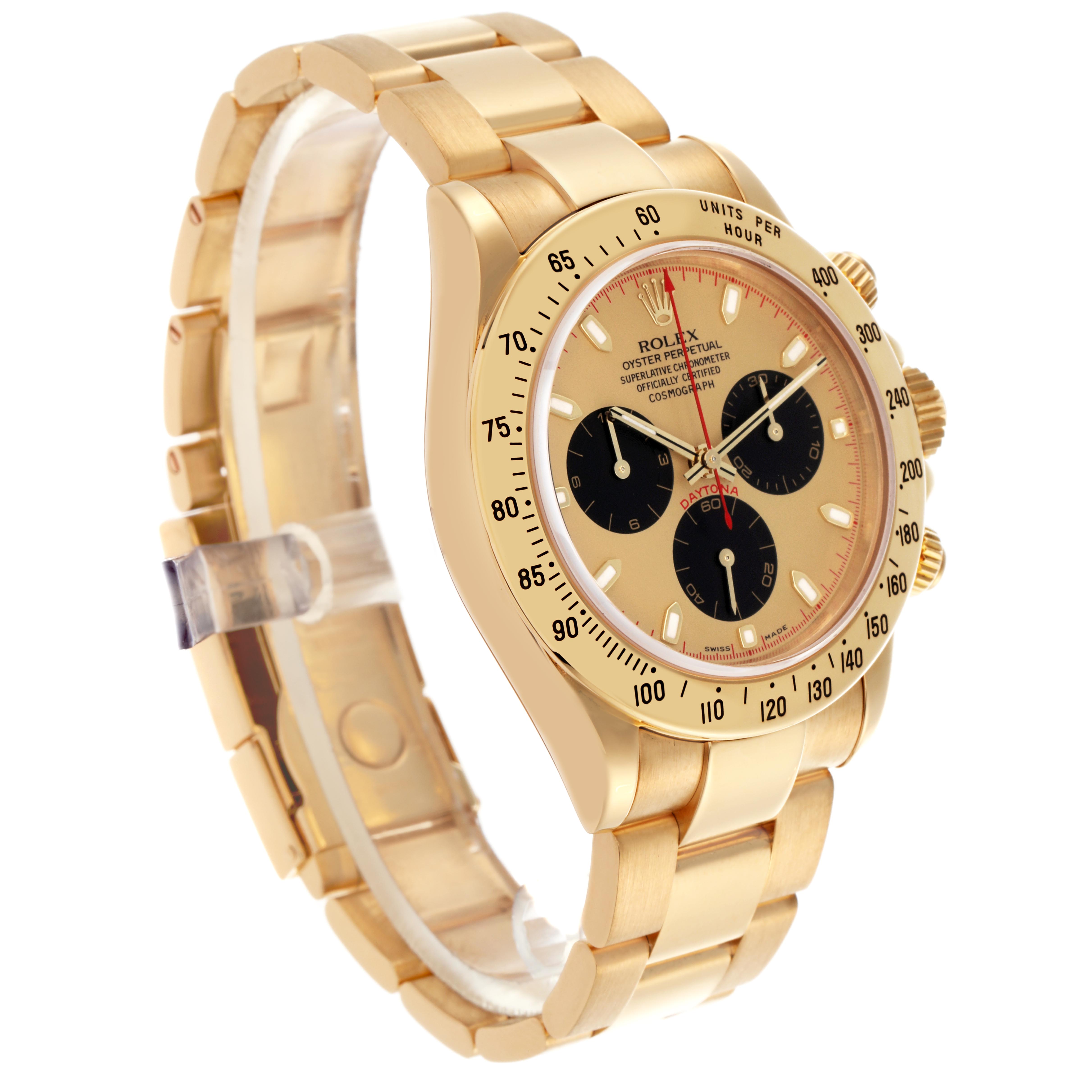 美しい Yellow Daytona Rolex Gold SwissWatchExpo | 70122 Stock | 116528 自転車本体
