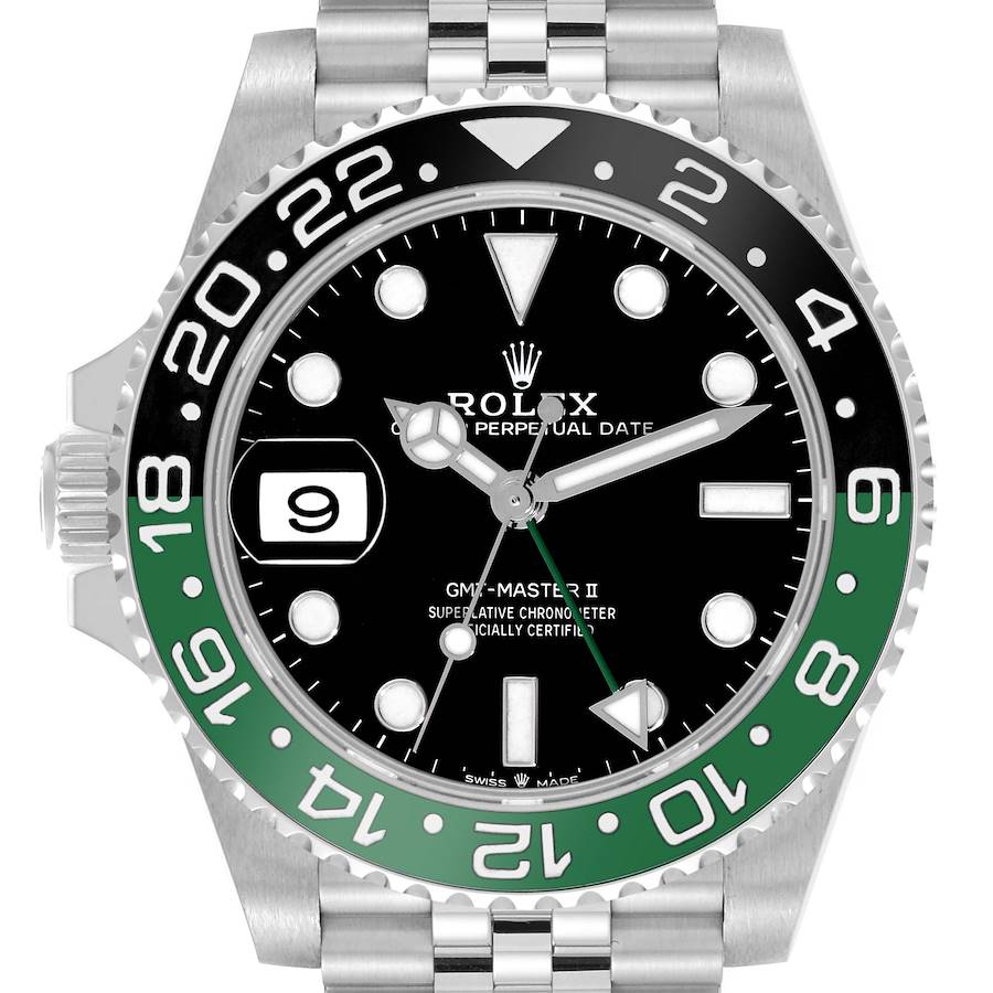 Rolex GMT Master II Sprite Bezel Steel Mens Watch 126720 SwissWatchExpo