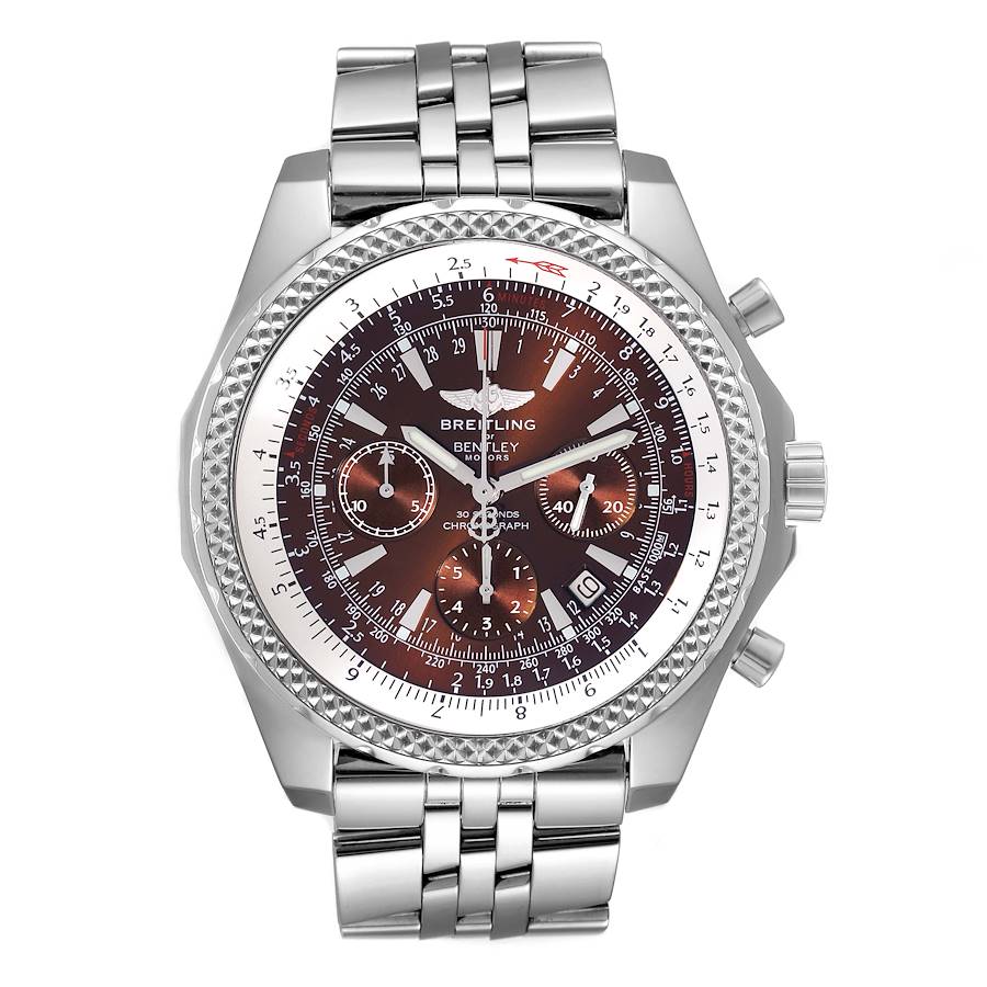 Breitling Bentley Stainless Steel A25362 Stock 52384 SwissWatchExpo