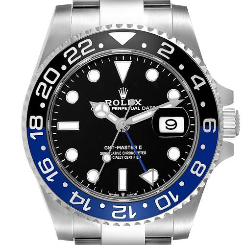 Photo of NOT FOR SALE - Rolex GMT Master II Black Blue Batman Bezel Steel Mens Watch 126710 Box Card - PARTIAL PAYMENT