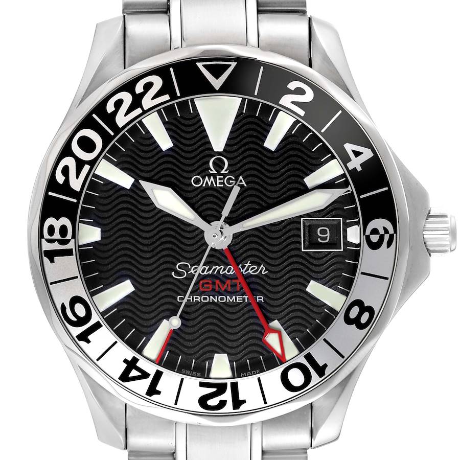 Omega Seamaster GMT Gerry Lopez Limited Edition Steel Mens Watch 2536.50.00 SwissWatchExpo