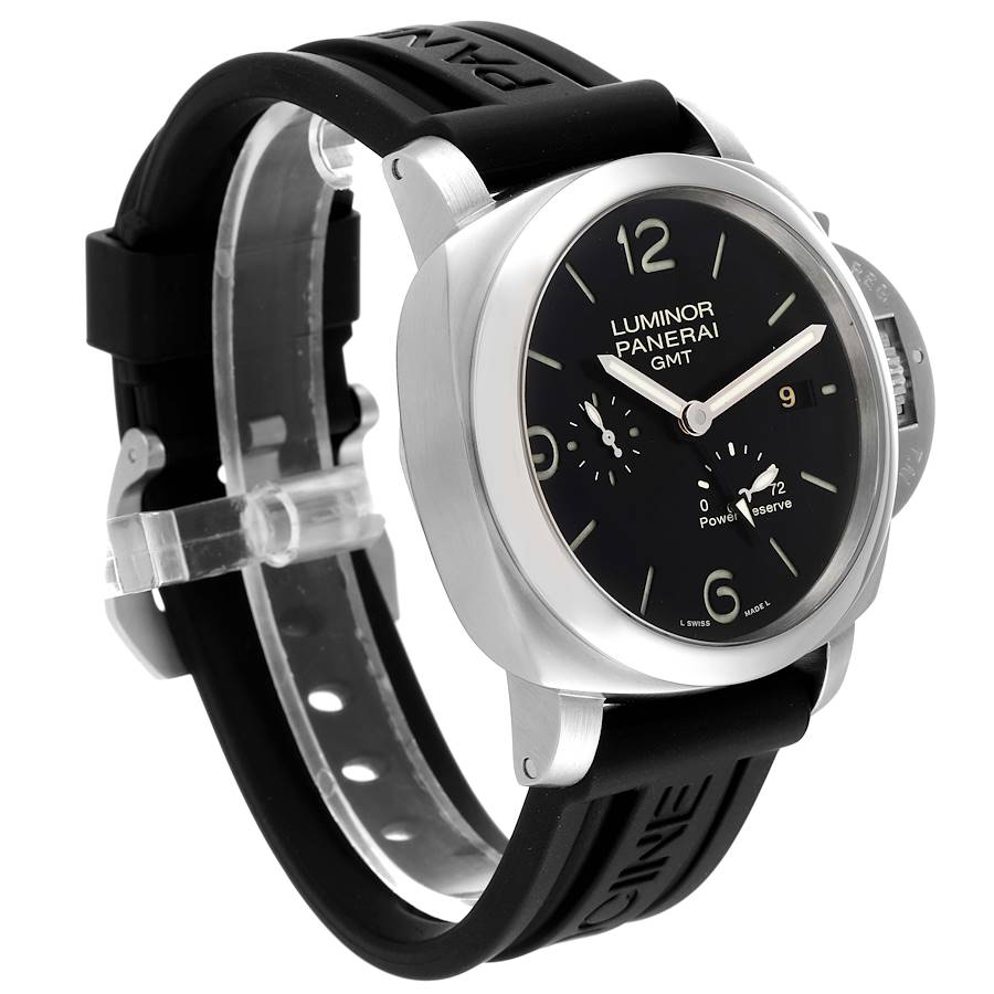 Panerai Luminor Marina 1950 3 Days GMT Steel Mens Watch PAM321