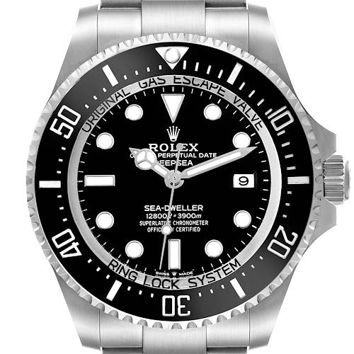Photo of Rolex Seadweller Deepsea 44 Black Dial Steel Mens Watch 136660