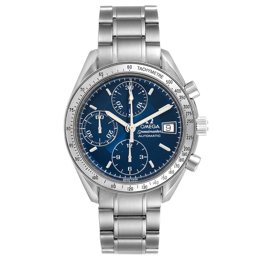 Omega Speedmaster Stainless Steel 3511.80.00 Stock 33011 SwissWatchExpo