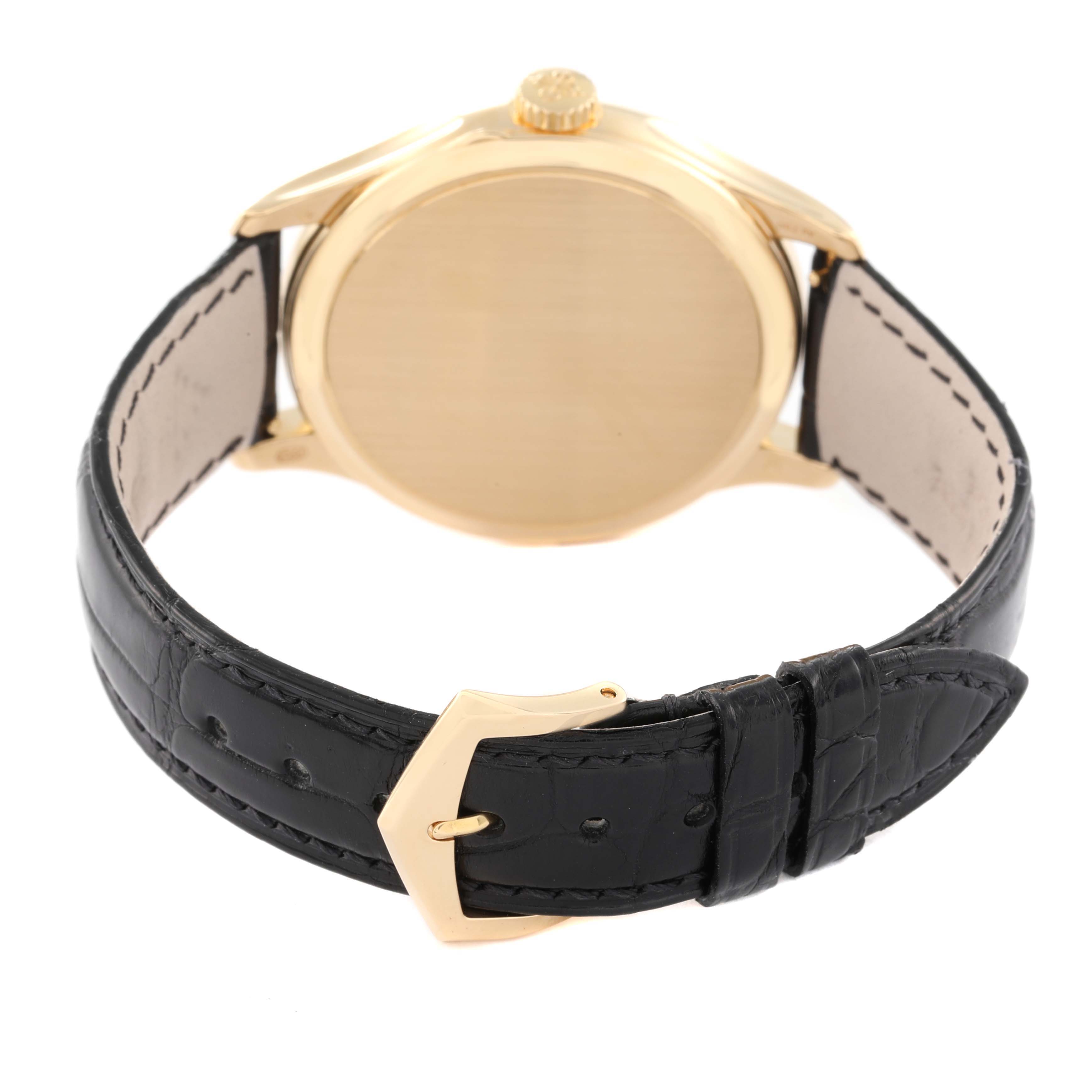 Patek Philippe Calatrava Hunter Case Yellow Gold Mens Watch 5227 ...