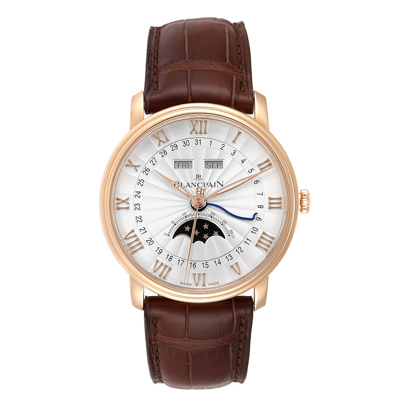 Blancpain villeret watch best sale price