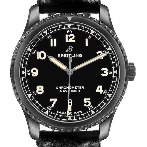 Photo of Breitling Navitimer 8 41 DLC Steel Mens Watch M17314 Box Paper