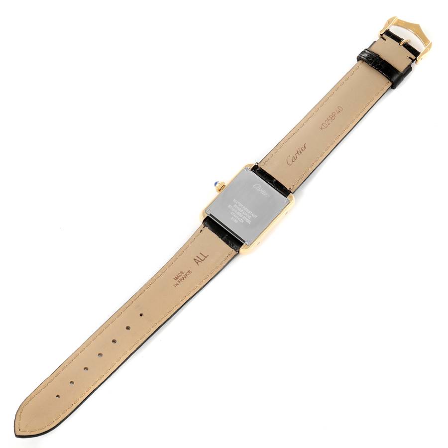 Cartier Tank Solo Yellow Gold Steel 
