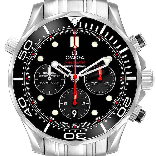 Photo of Omega Seamaster Diver 300M Steel Mens Watch 212.30.44.50.01.001 Card