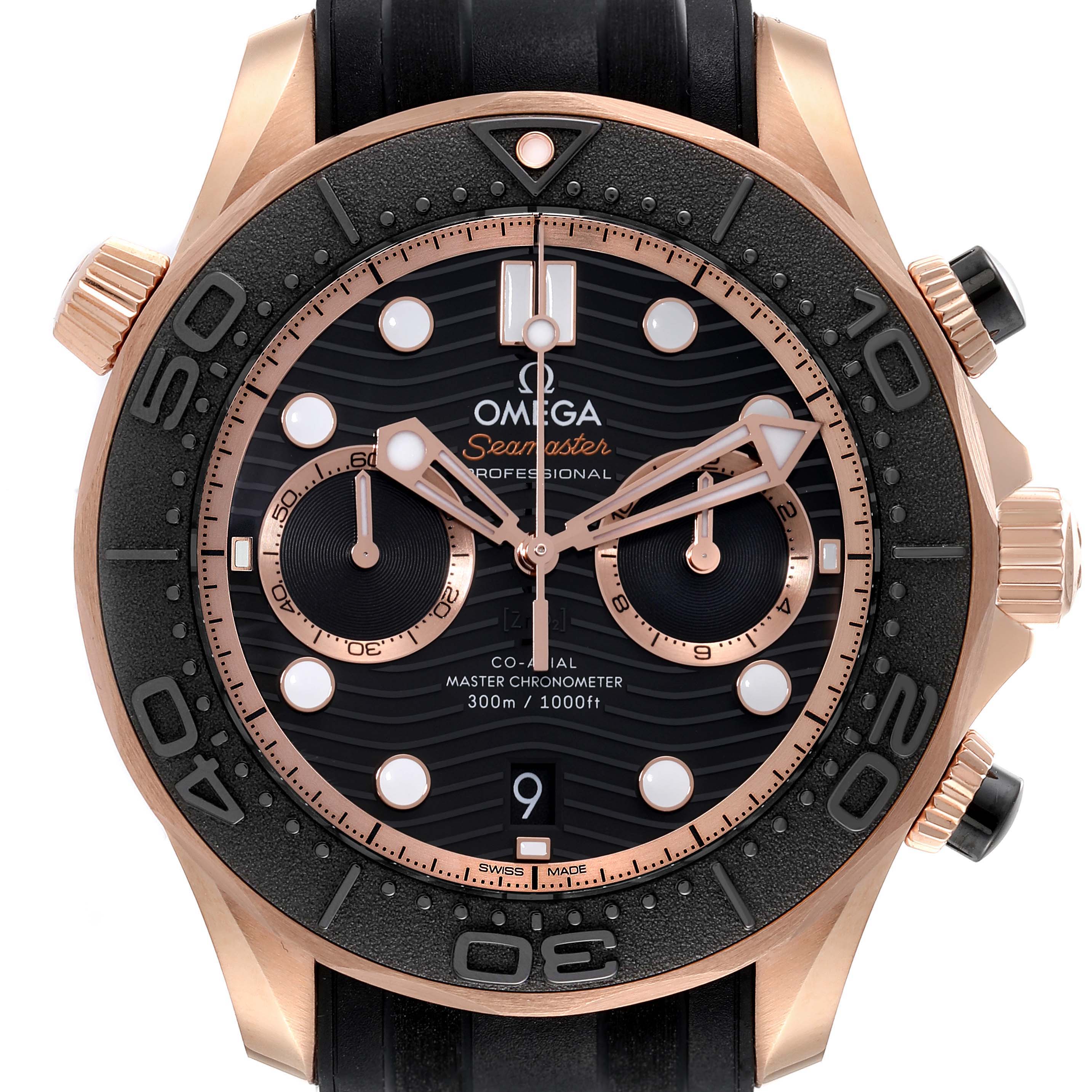Omega seamaster shop chronograph rose gold