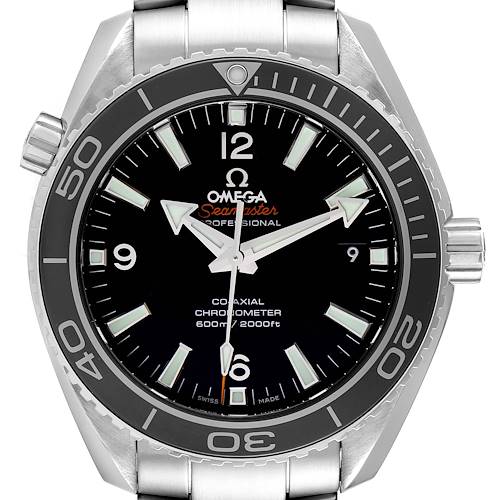 Photo of Omega Seamaster Planet Ocean Steel Mens Watch 232.30.42.21.01.001 Box Card